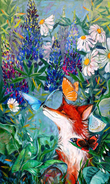 The mystique, imbued with light romance, in Regina Martisiene paintings!