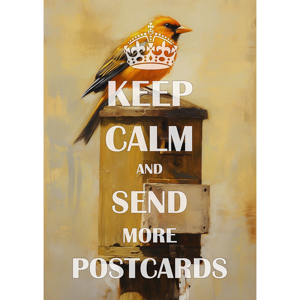 Keep Calm. Send More Postcards