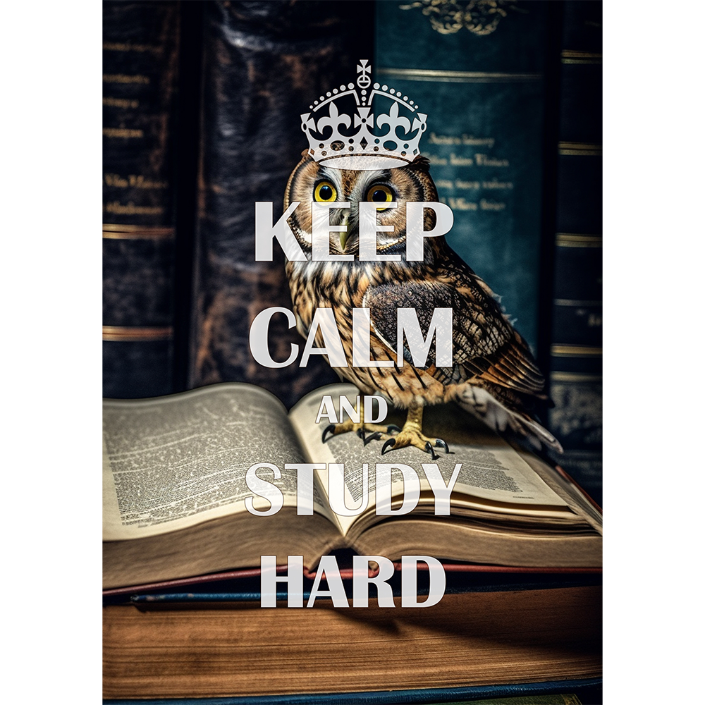 Keep Calm. Study Hard