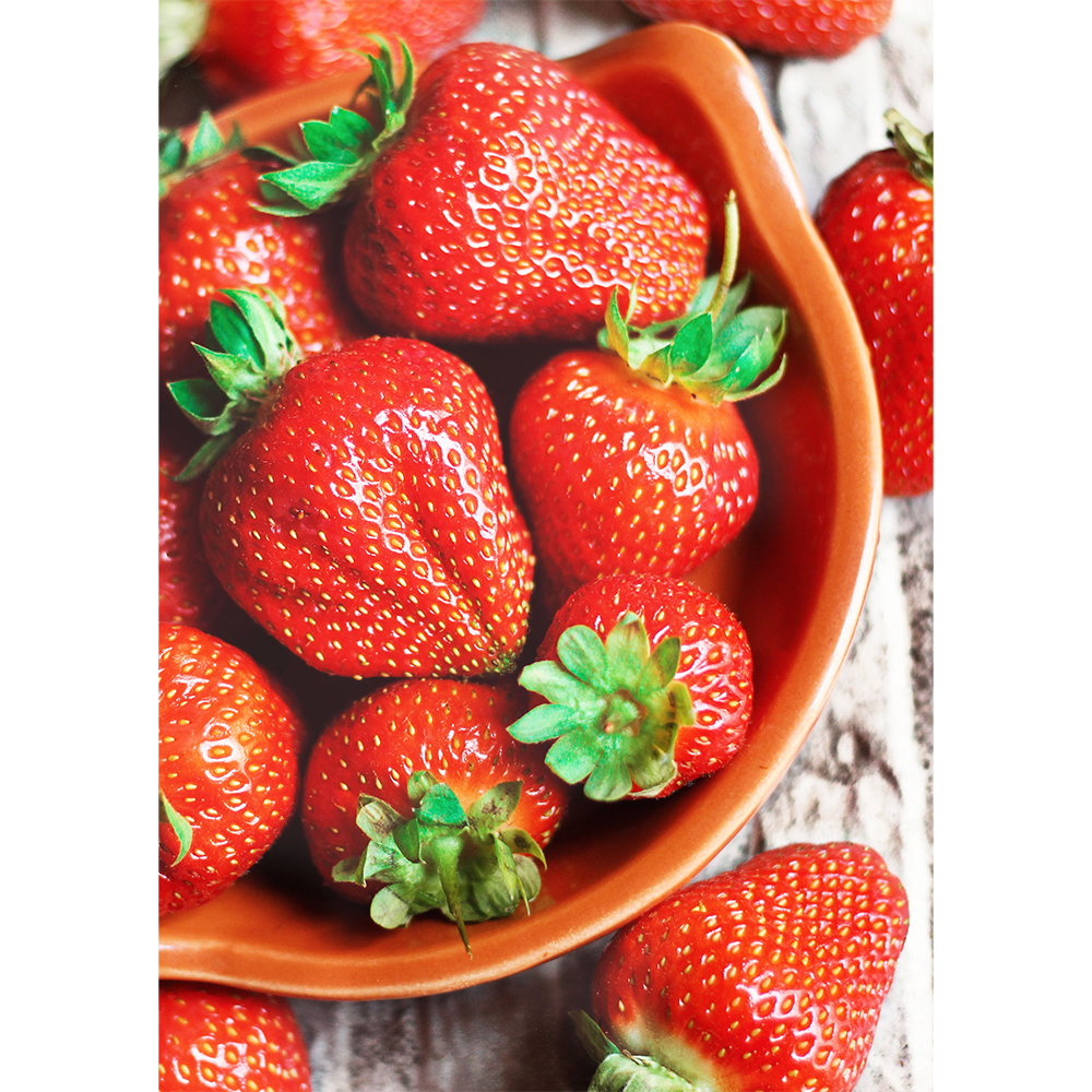 Sun-Kissed Strawberries
