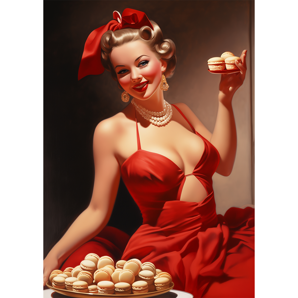 Pin Up. Valentine's Day