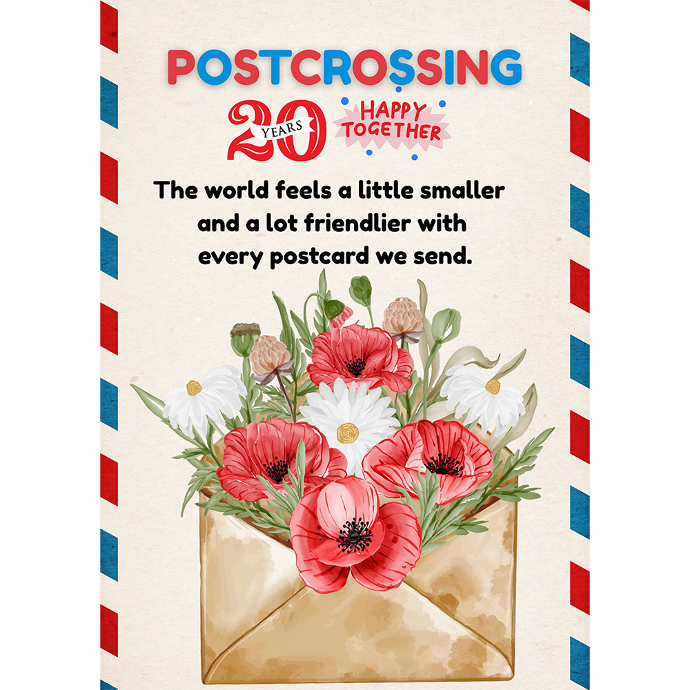 Postcrossing 20: 2