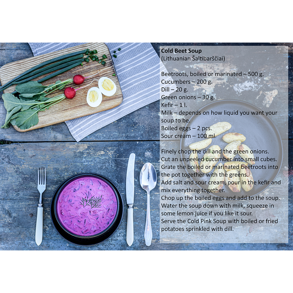 Recipe. Cold Beet Soup