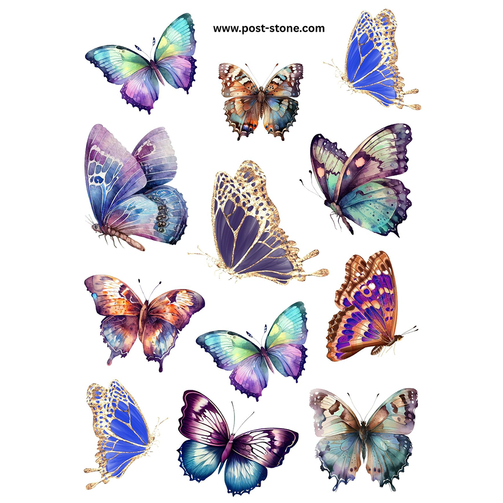 Sticker Sheet: Butterflies