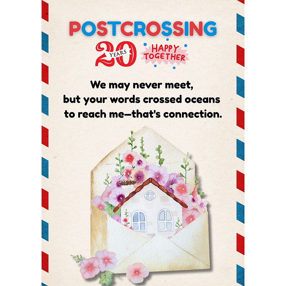 Postcrossing 20: 5