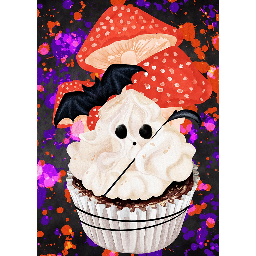 Delicious Halloween Cupcake