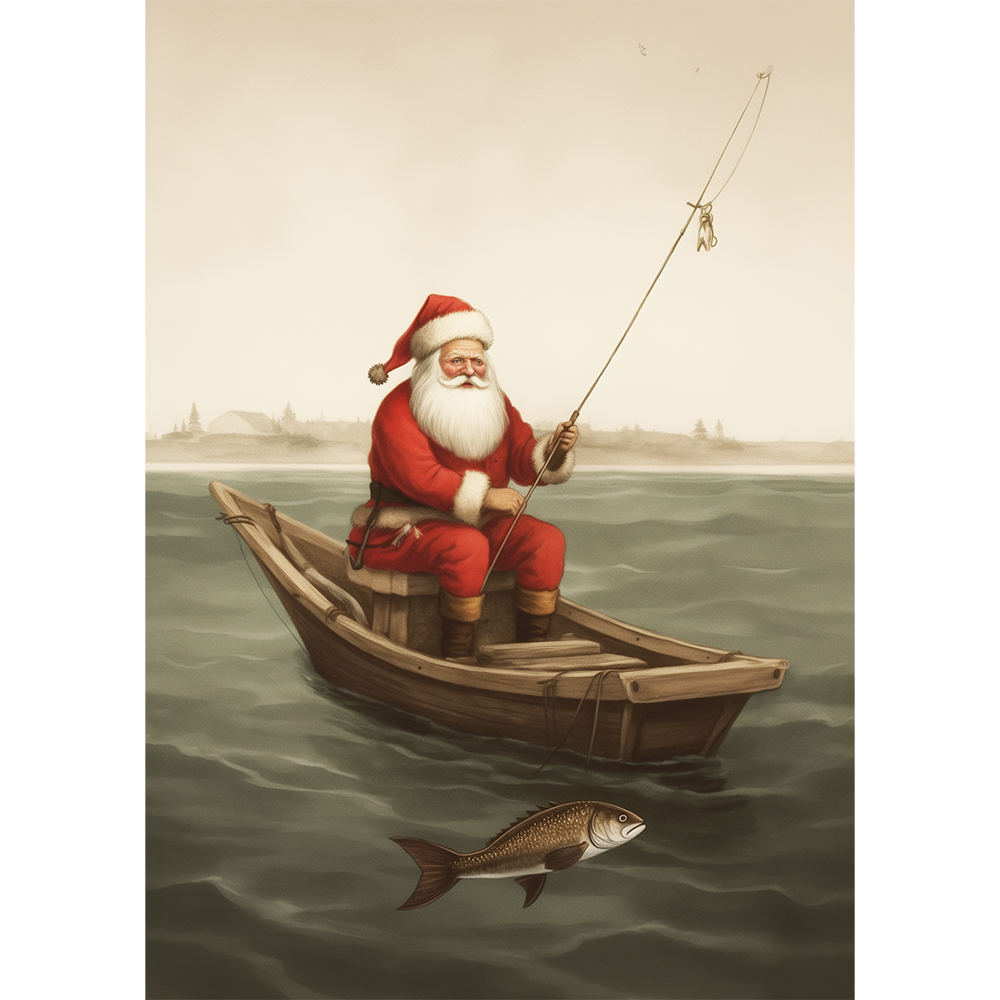 Santa’s Festive Fishing Trip