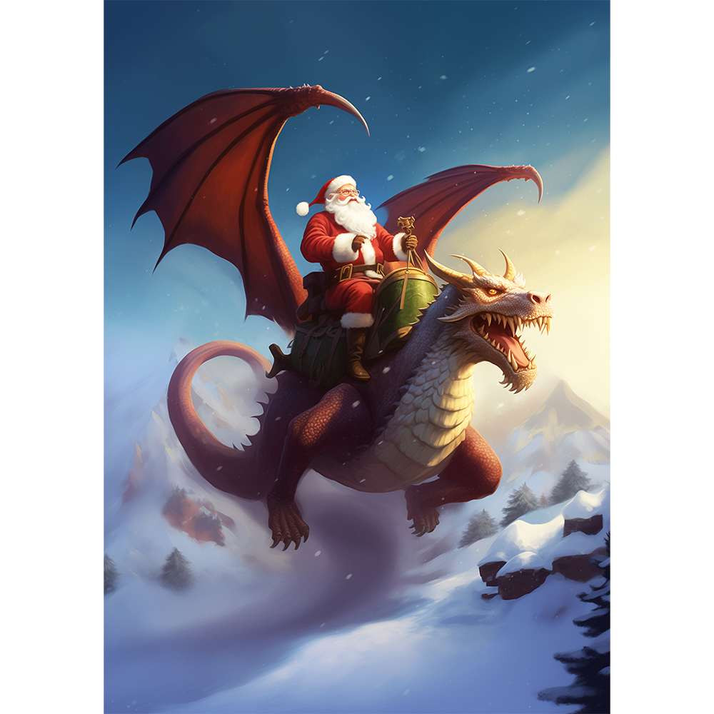 Dragon Flight on Christmas Night