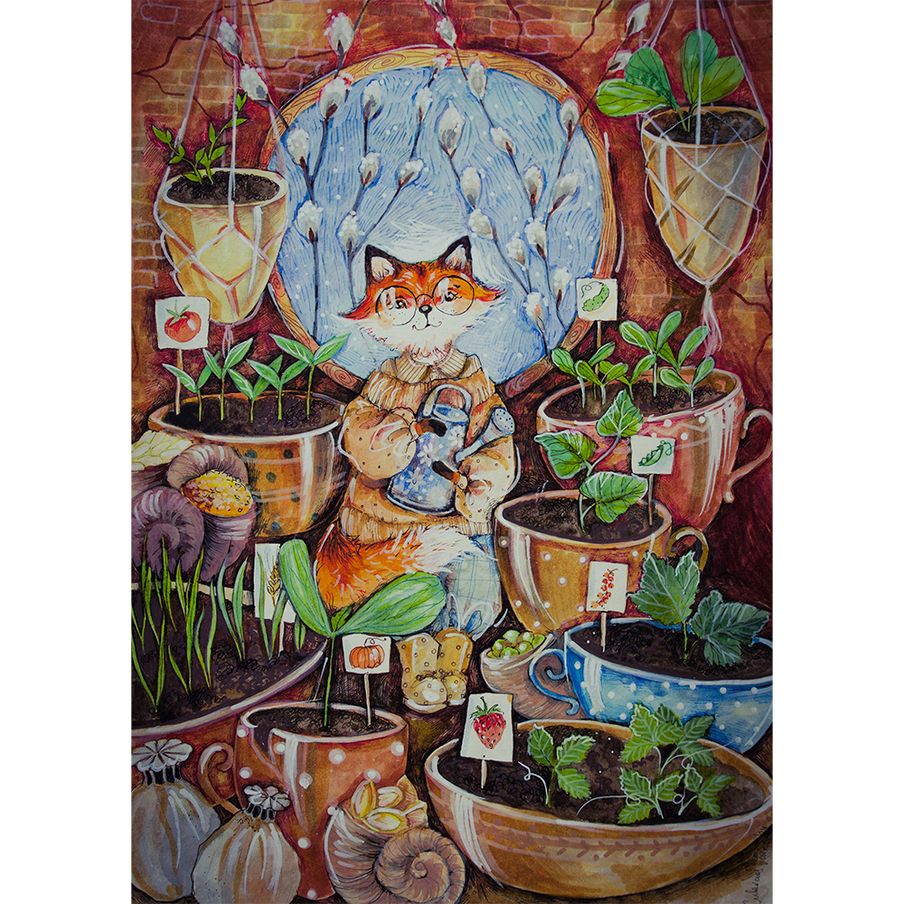 Gardening with Fox