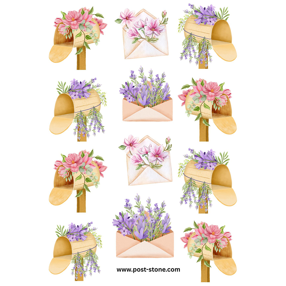 Sticker Sheet: Mailboxes