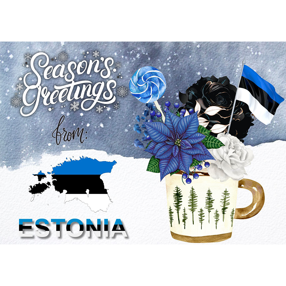 Season's Greetings. Estonia