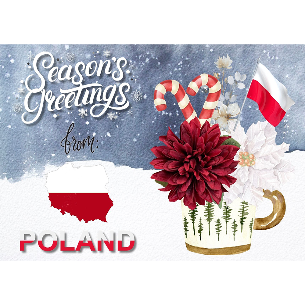 Season's Greetings. Poland