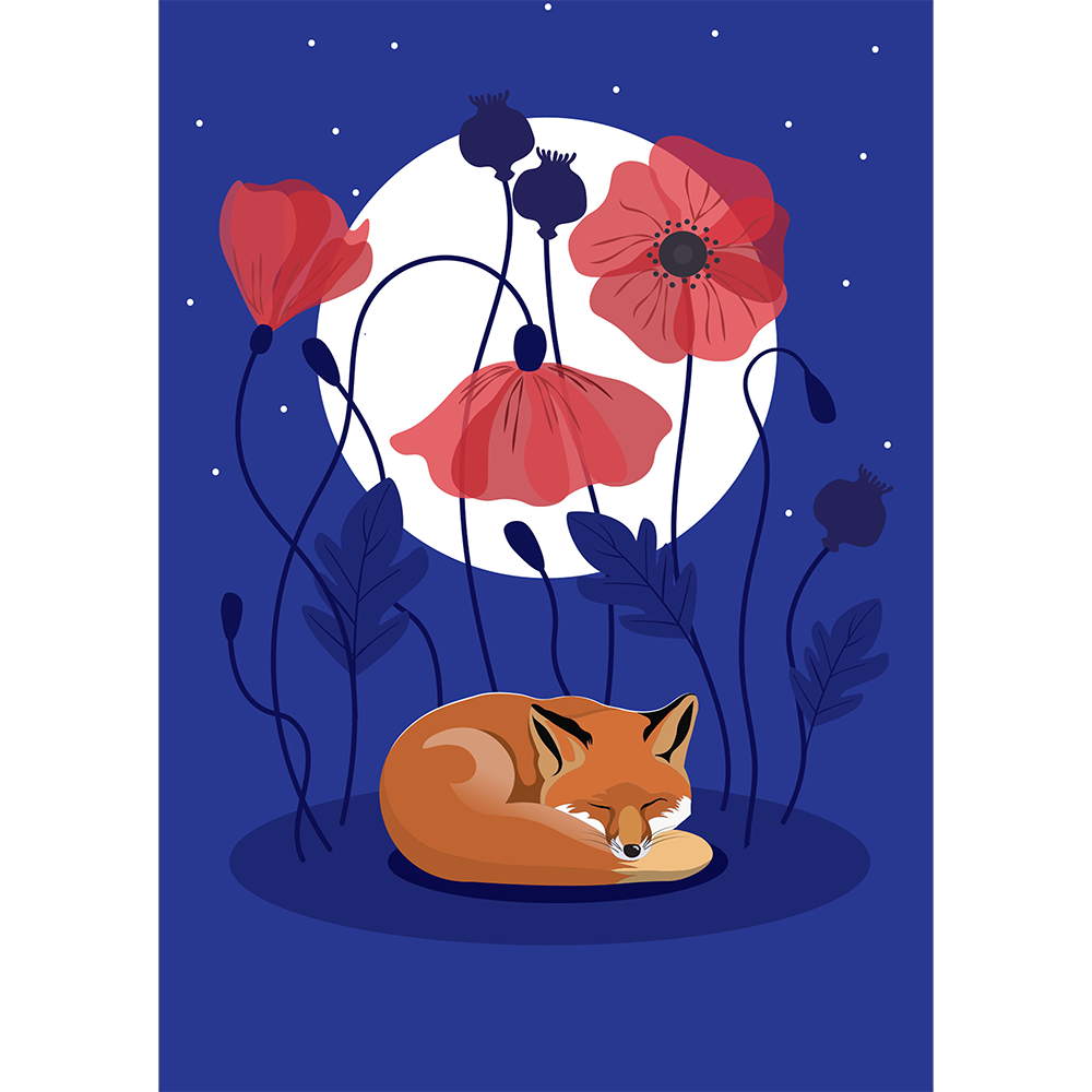 Sleeping Fox