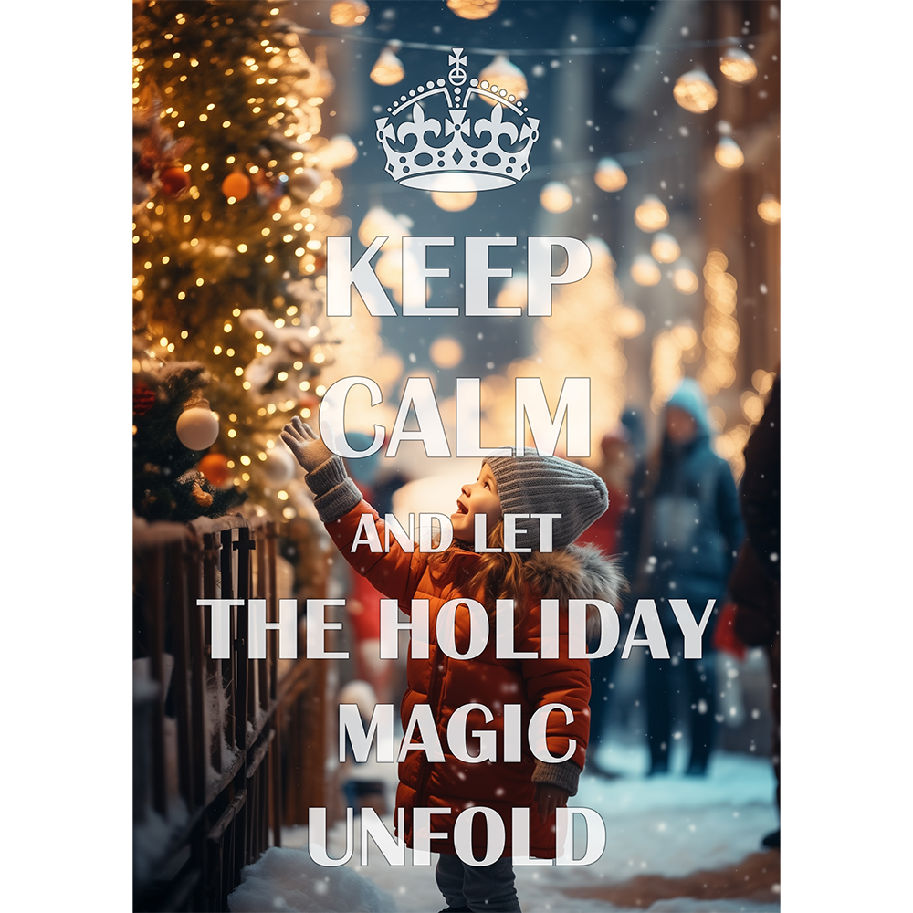 Keep Calm. Let the Holiday Magic Unfold