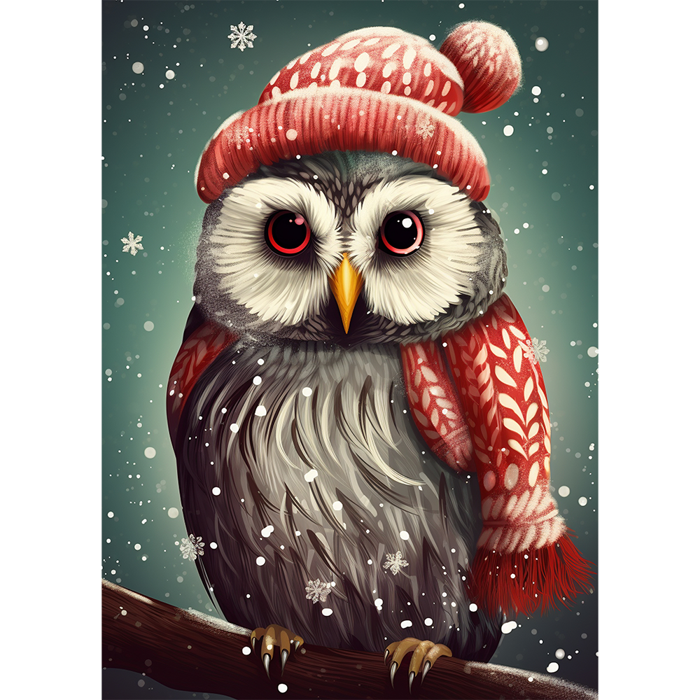 Snowflakes and Feathers