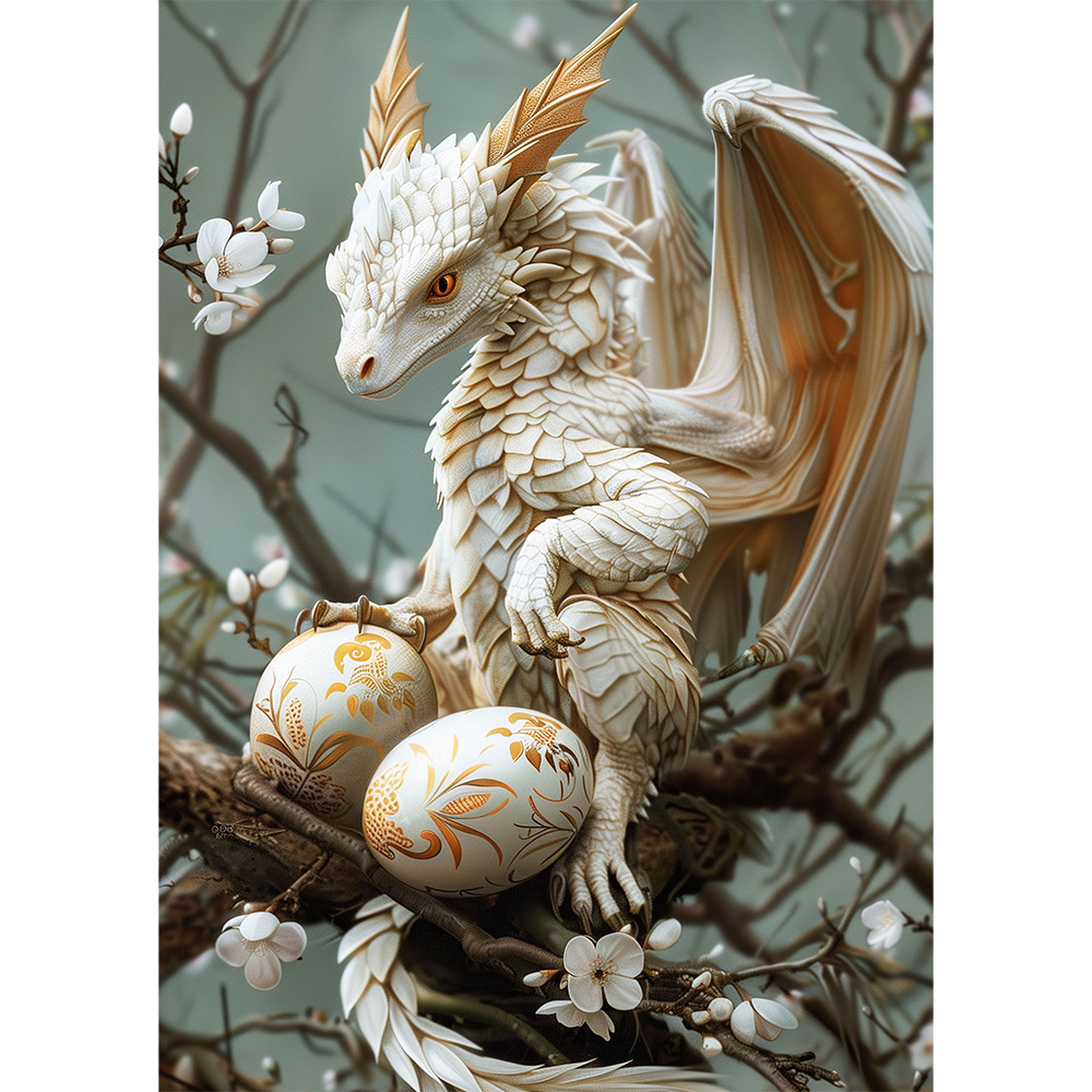 Easter Dragon's Golden Eggs