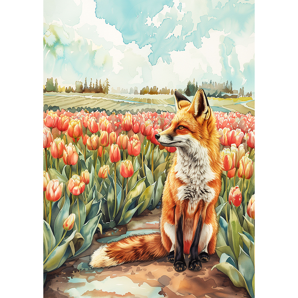 Fox's Tulip Wonderland
