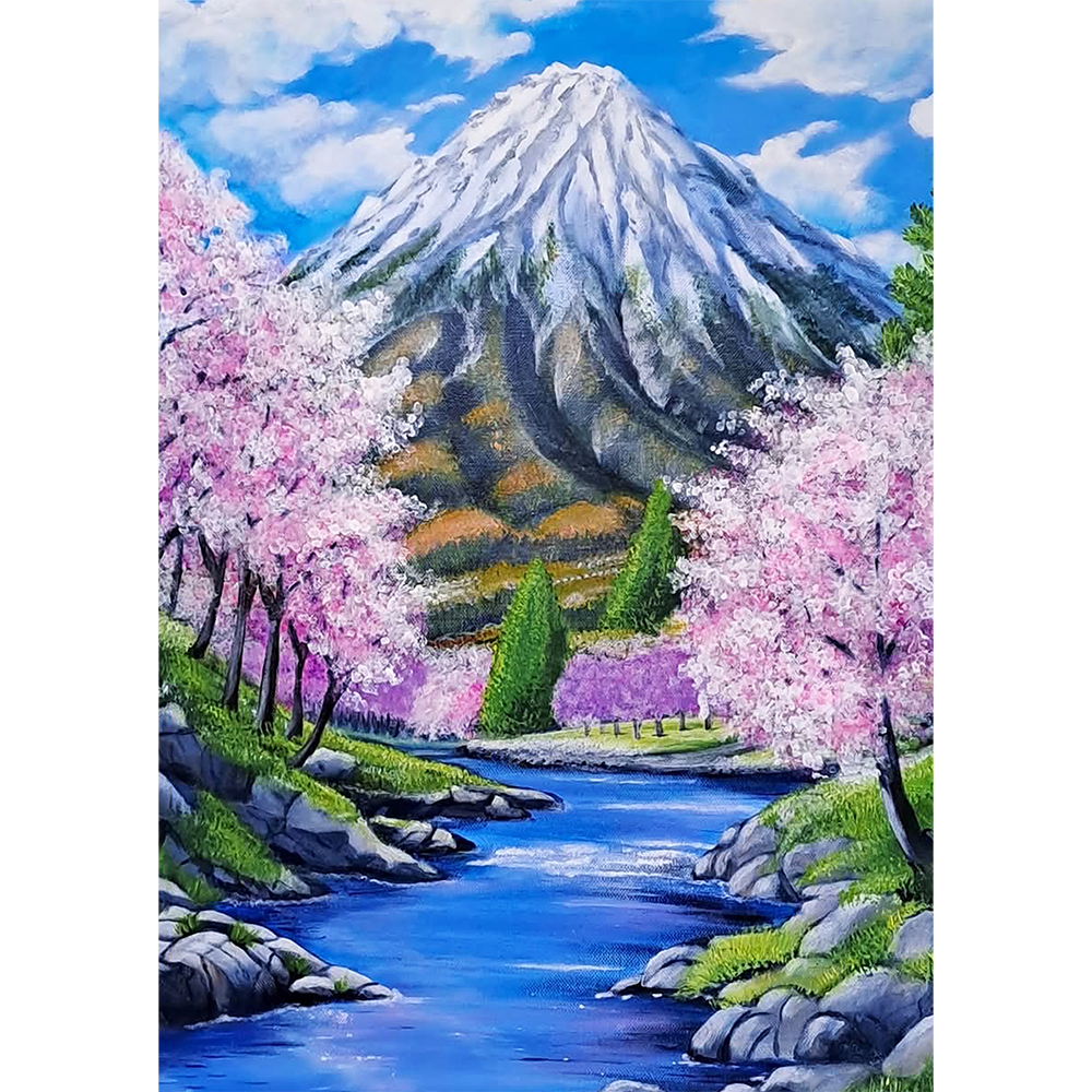 Fuji in Bloom