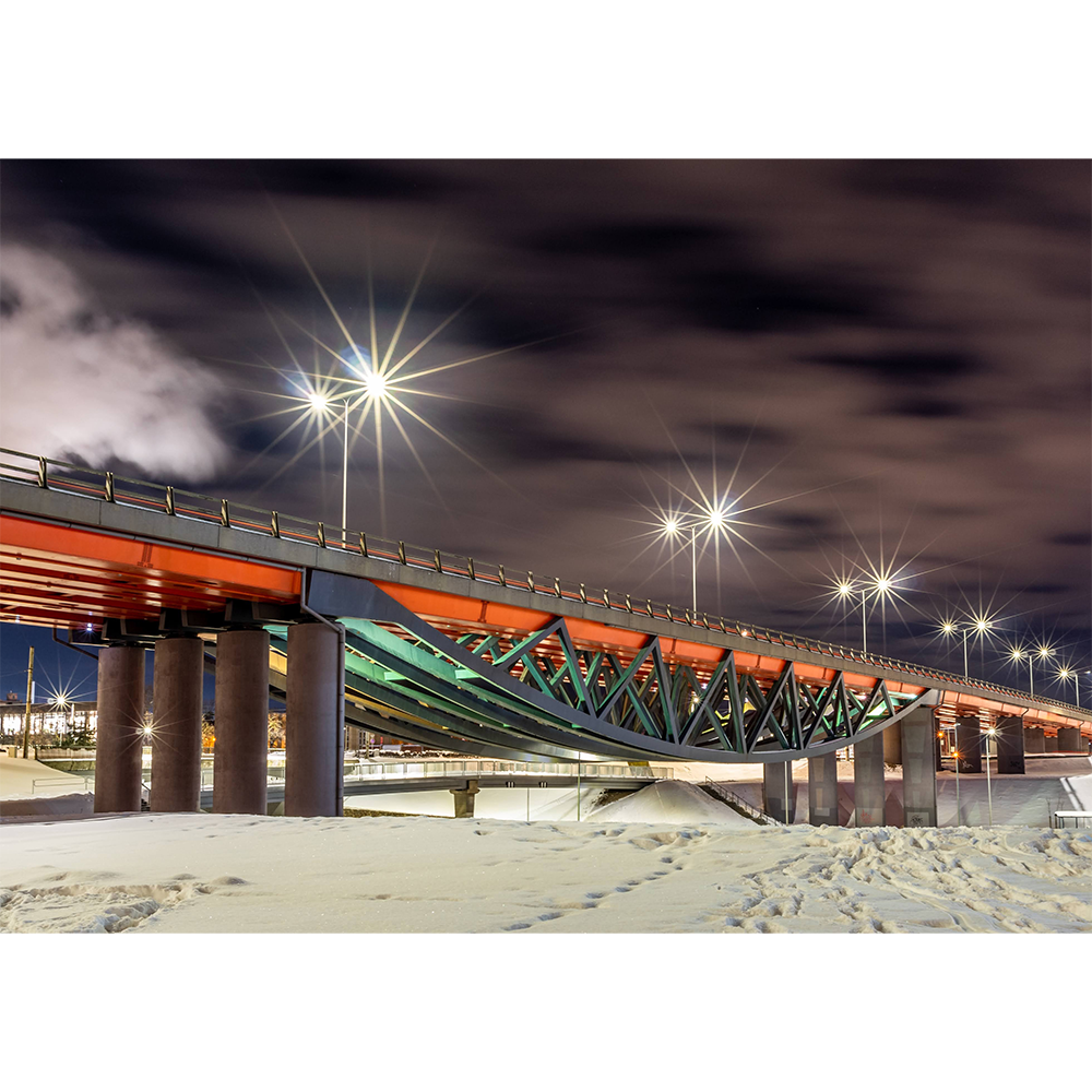 Savanoriai Roundabout in Vilnius